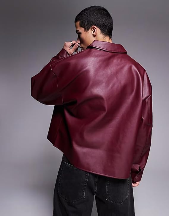 ASETHLY PREMIUM Classic Maroon Jacket