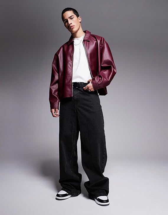 ASETHLY PREMIUM Classic Maroon Jacket