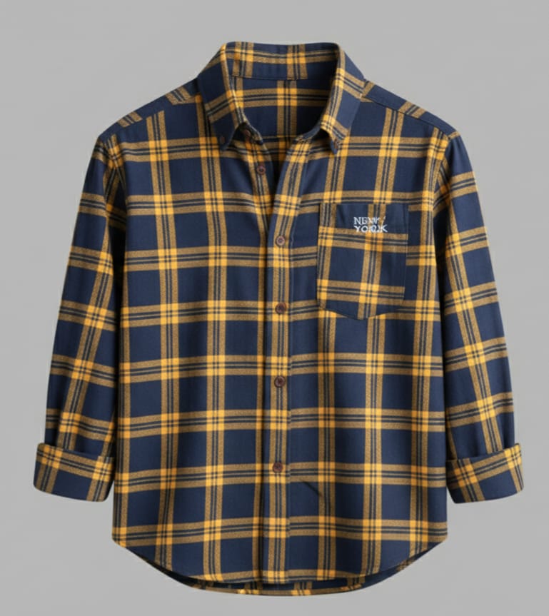 Men's Casual Check Shirt