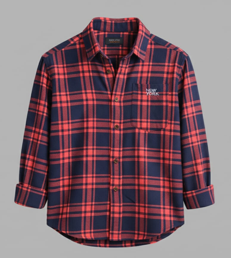 Men's Casual Check Shirt