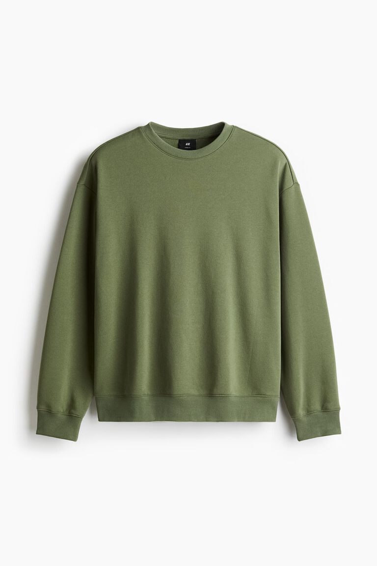 Classic Olive Green Sweatshirt