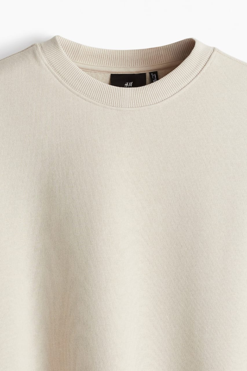 Classic light cream Sweatshirt