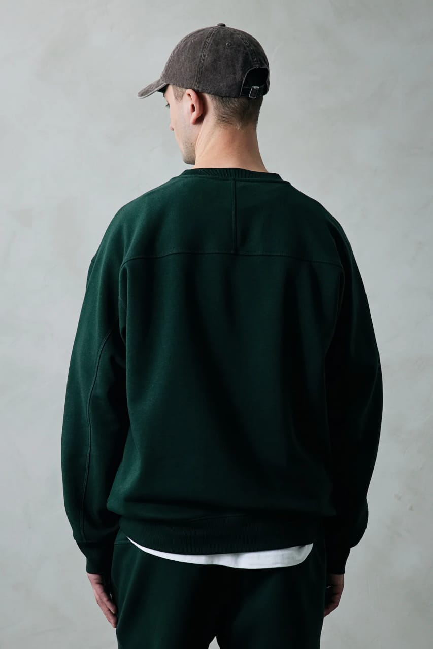 Classic Deep Green Sweatshirt