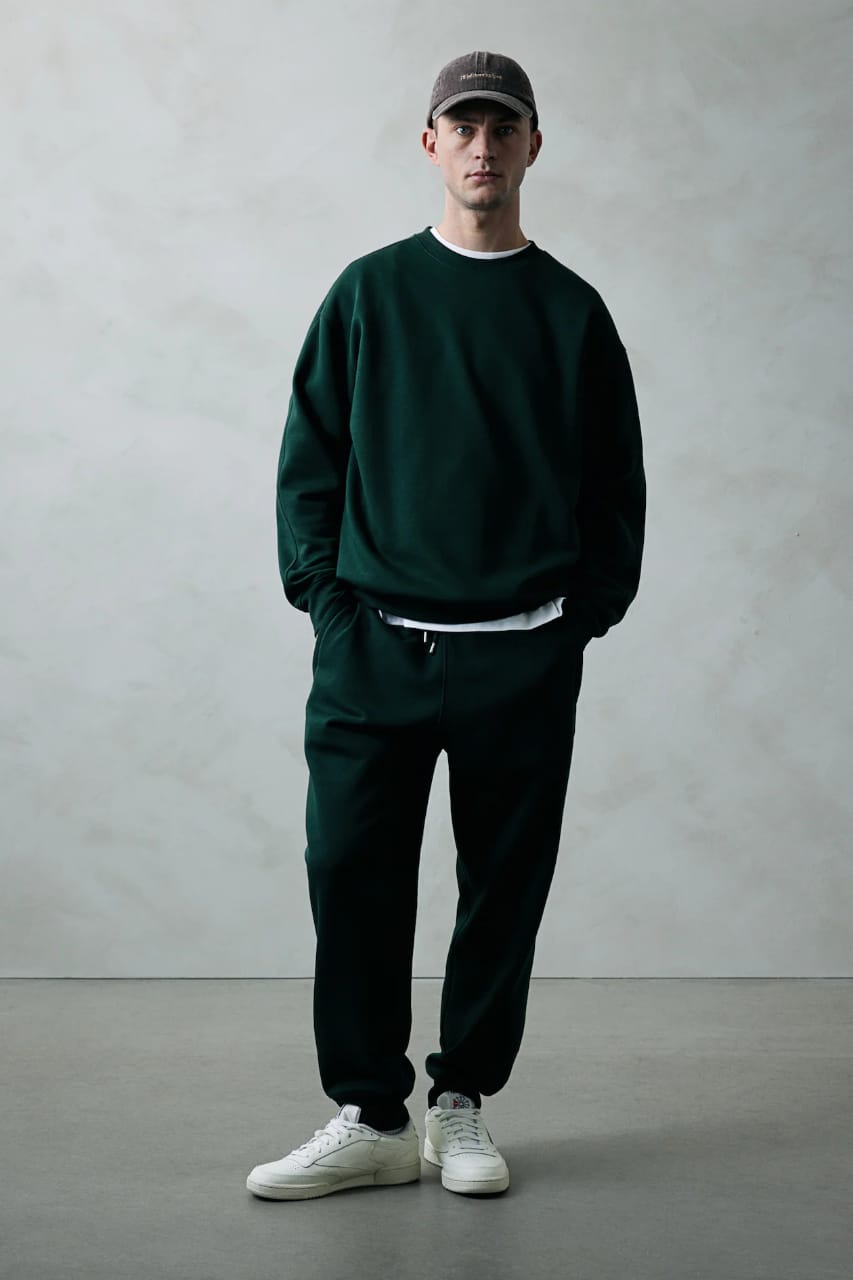Classic Deep Green Sweatshirt