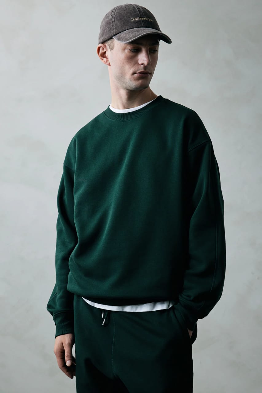 Classic Deep Green Sweatshirt