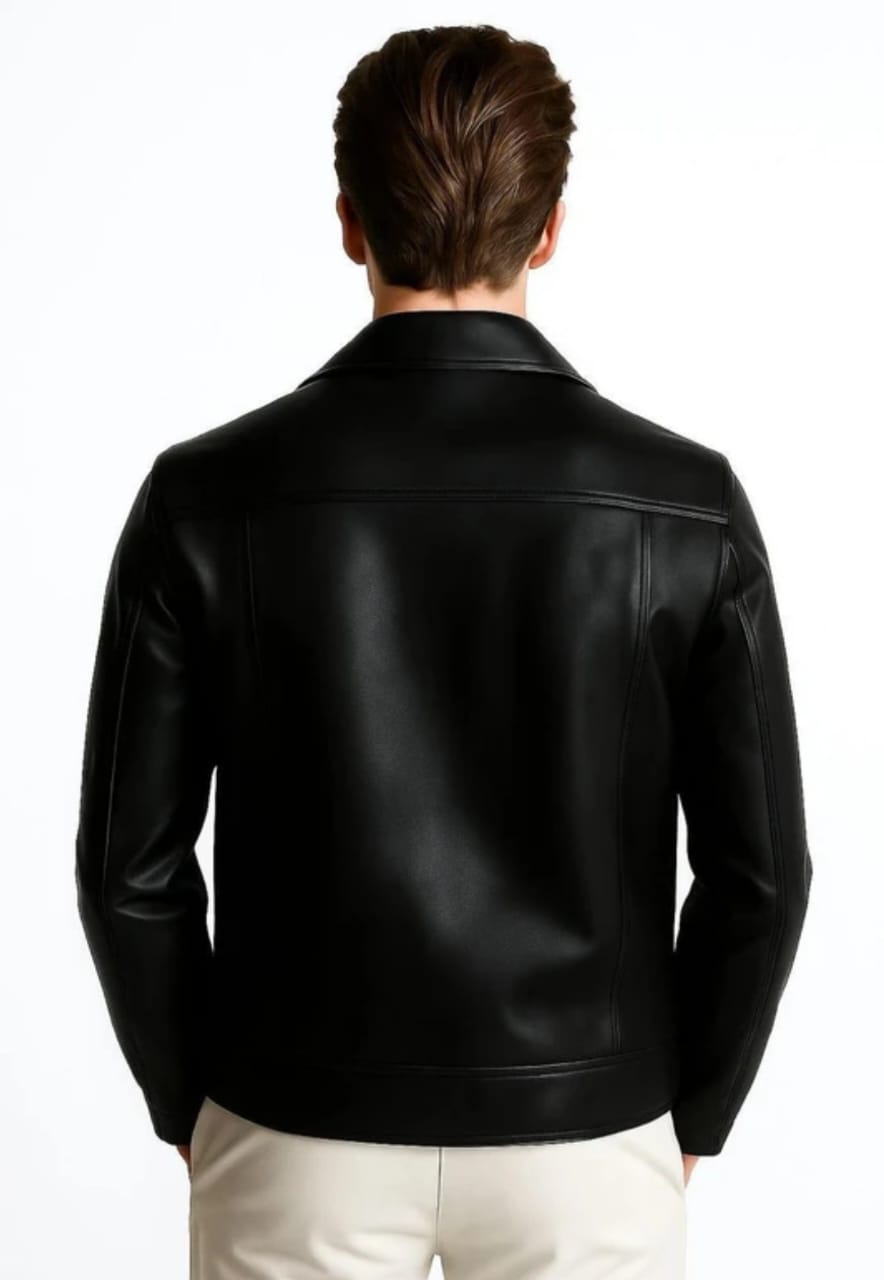 ASETHLY PREMIUM Black Leather Jacket