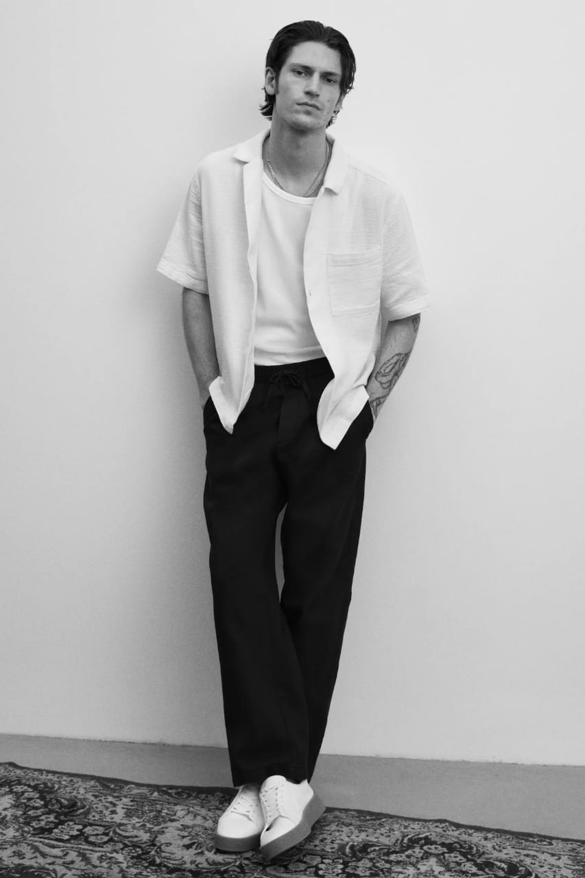 Premium Black Lenin Pant's