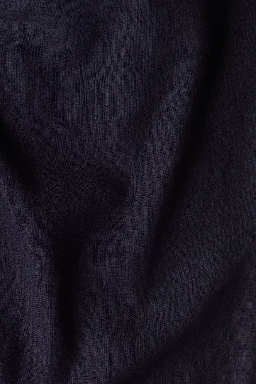 RELAXED FIT LINEN-BLEND TROUSERS