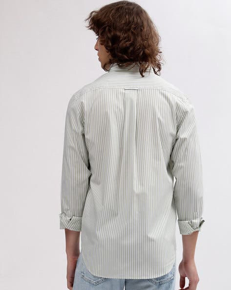 BROOKS BROTHERS – Classic Striped Oxford Shirt