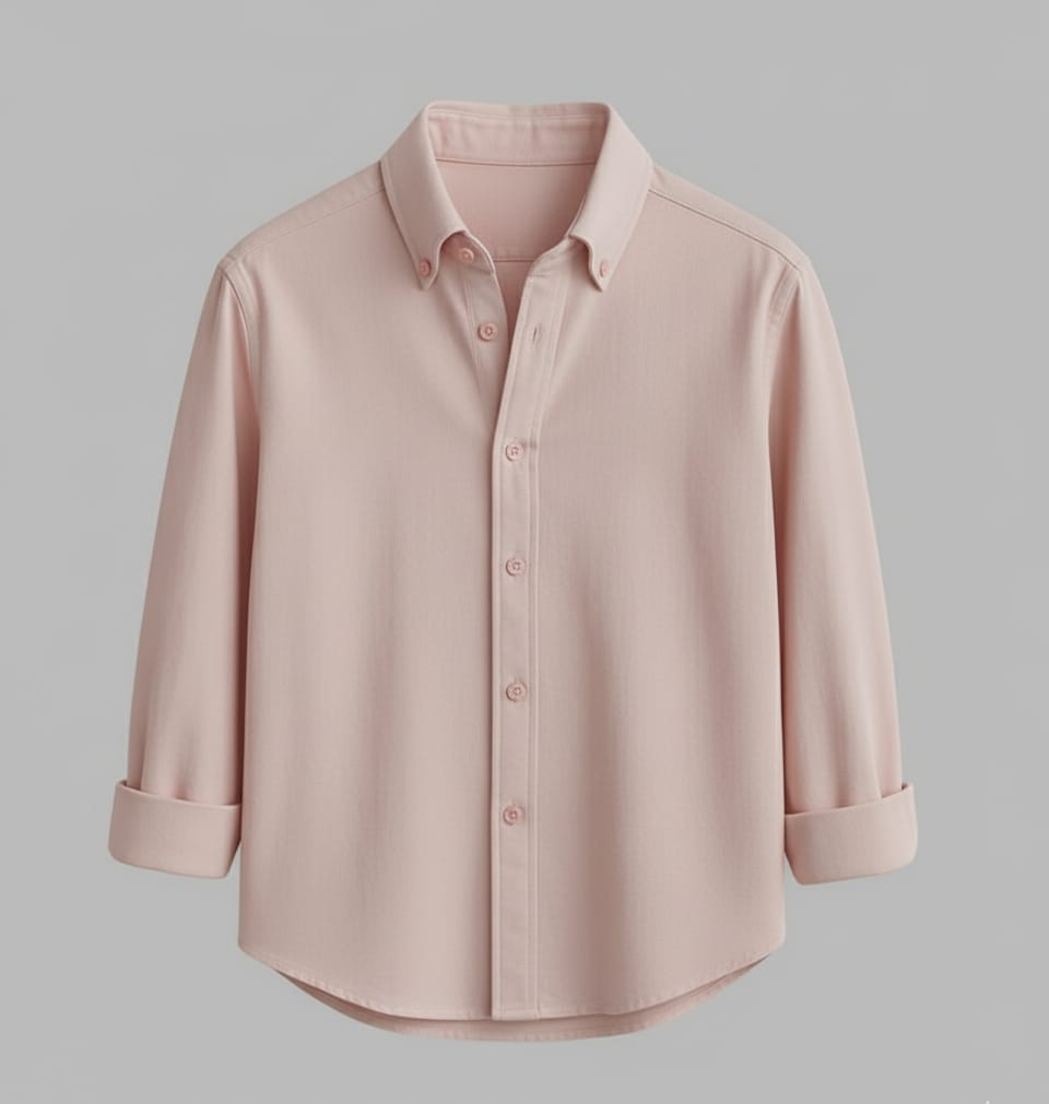 Burberry Men’s Premium light pink Shirt