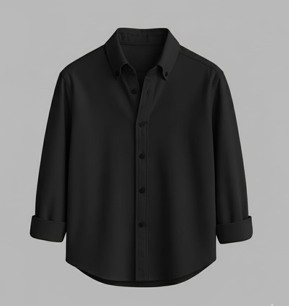 Burberry Men’s Premium Dark black Shirt