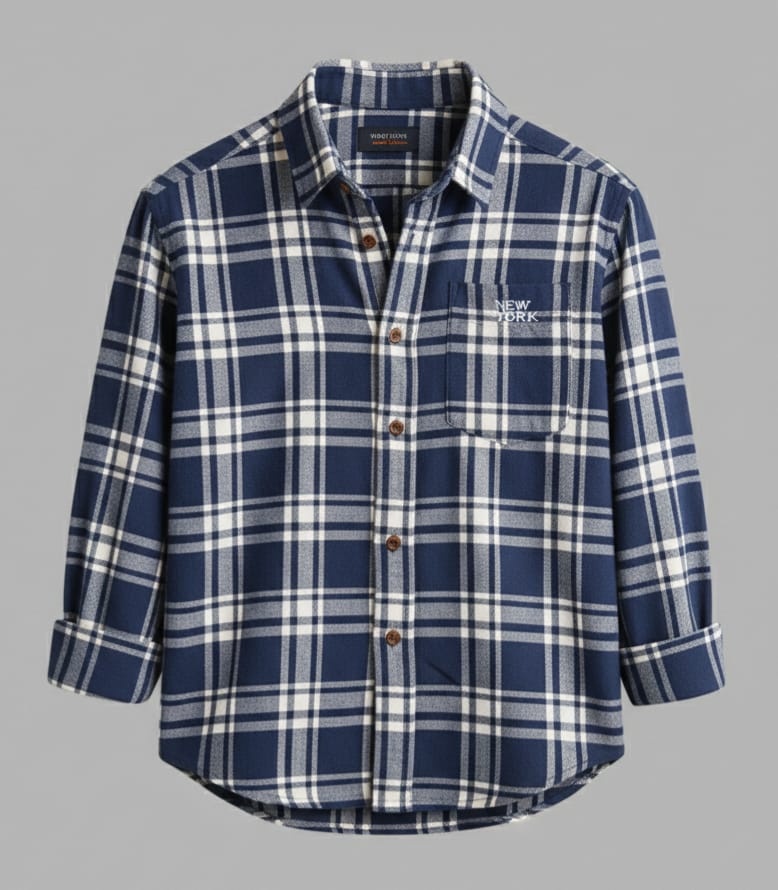 Men's Casual Check Shirt