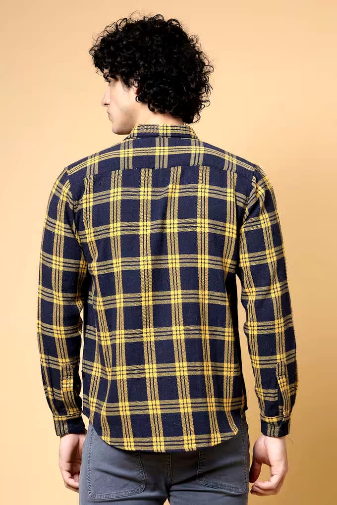 Men's Casual Check Shirt