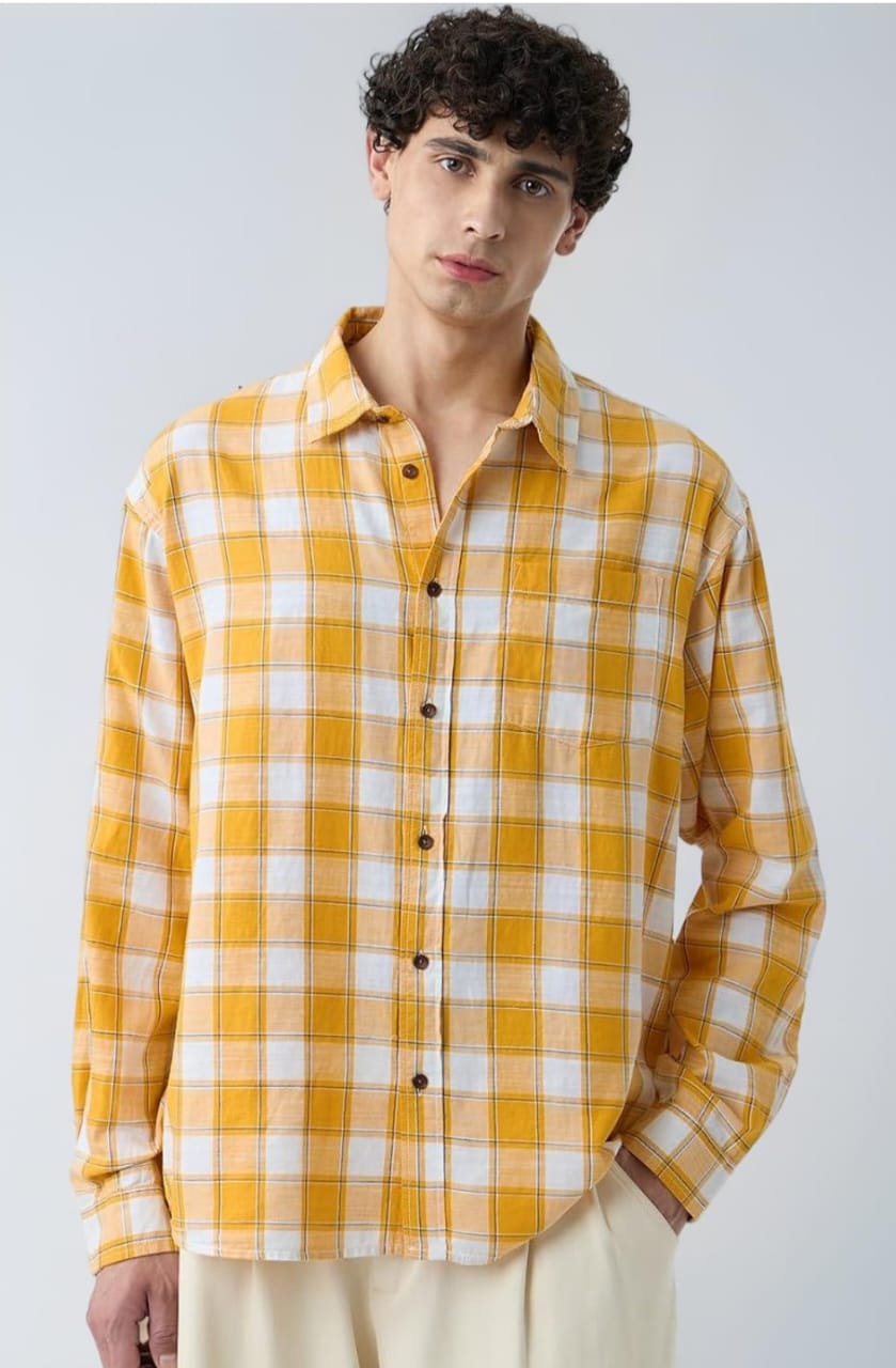 Men's Casual Check Shirt