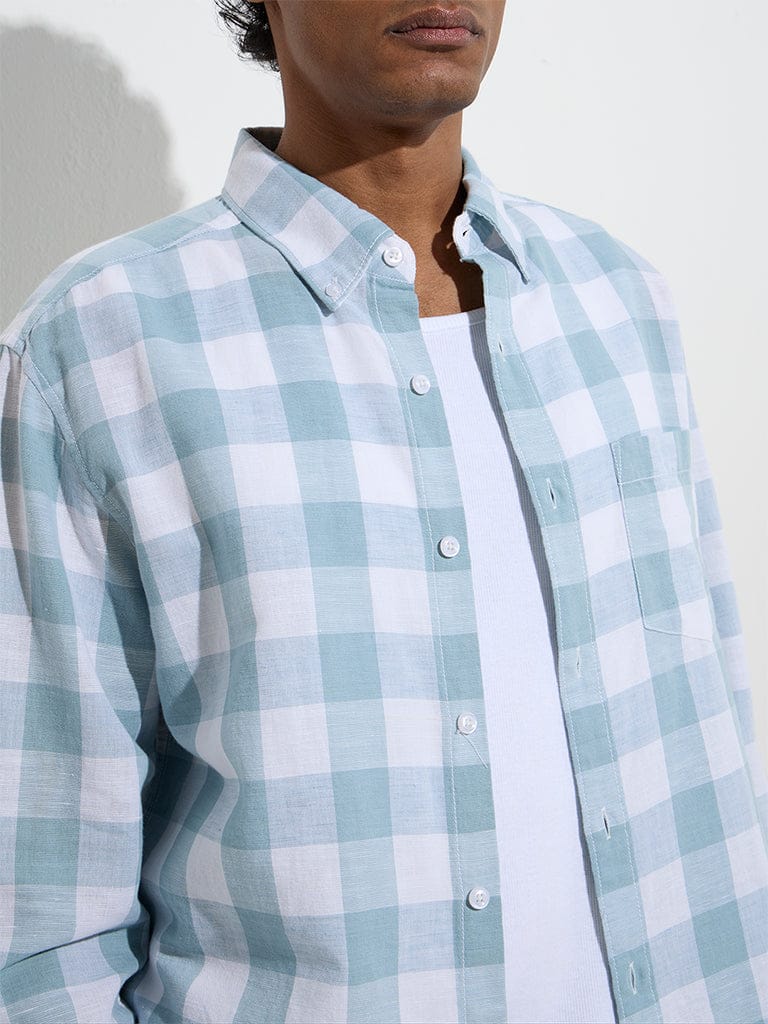 Men's sky casual shirt