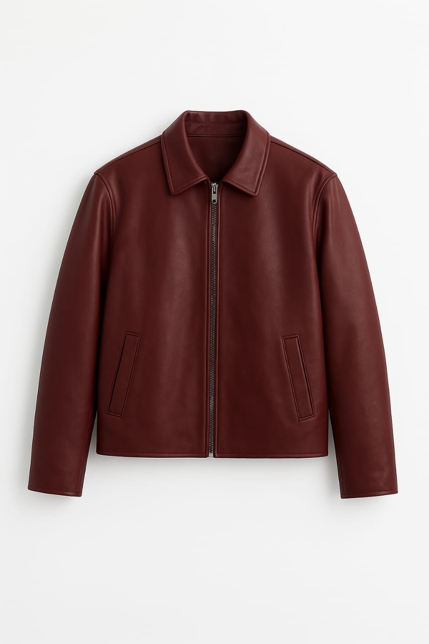 ASETHLY PREMIUM Classic Maroon Jacket